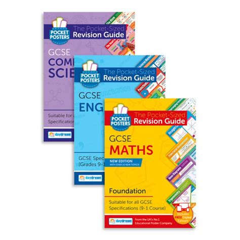 GCSE English Maths Foundation Science Study Pack Daydream Education