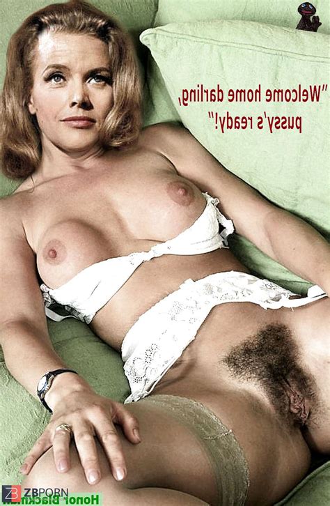 Honor Blackman Naked Telegraph