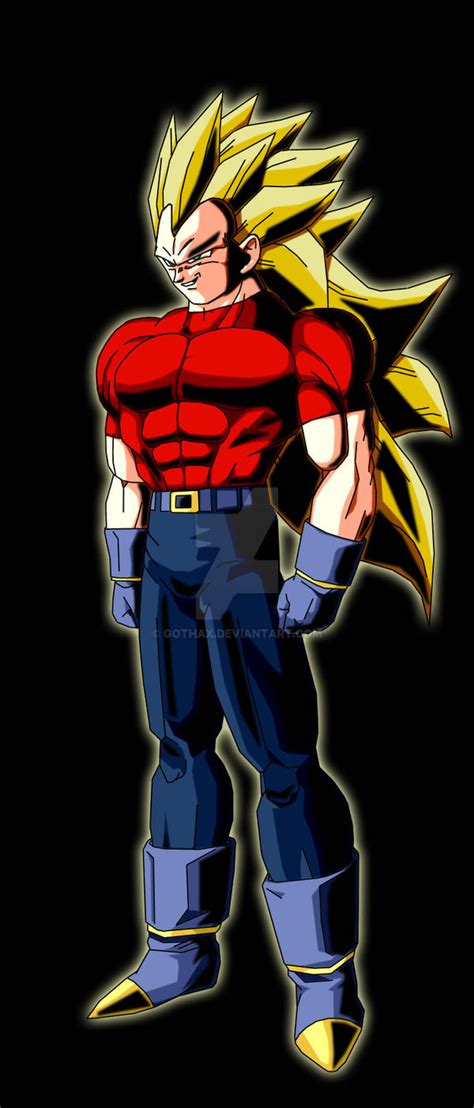 Vegeta Af Ssj3 By Gothax On Deviantart