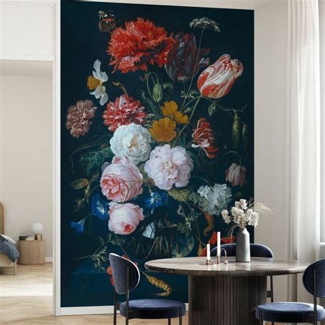 Th Century Flower Arrangements Affordable Wall Mural Mural Mural