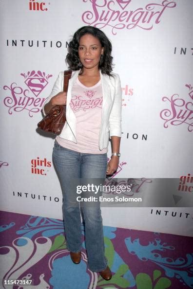 Sanaa Lathan During Supergirl Fashion Collection Kick Off Party To