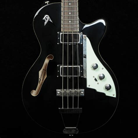 Duesenberg Starplayer Bass Guitar Black With Custom Line Case 2014