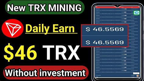 2 Mins 230 TRX New Free TRX Tron Mining Site 2024 Trx Earning