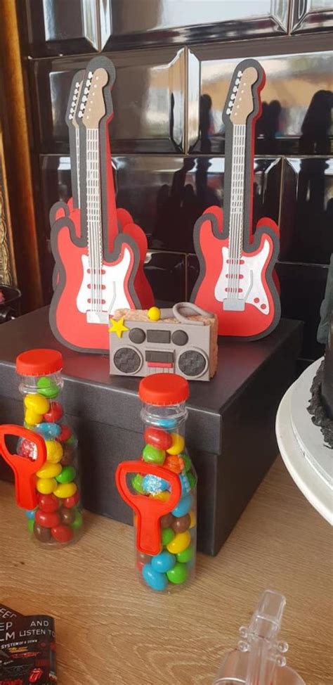 Karas Party Ideas Born To Rock Birthday Party Karas Party Ideas