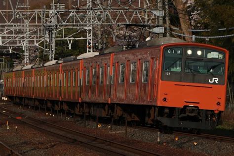 2nd Train 【jr西】201系lb14編成向日町疎開回送の写真 Topicphotoid27418