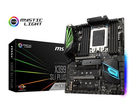 Msi X Sli Plus Gaming Amd Ryzen Threadripper Ddr Vr Ready Hdmi Usb