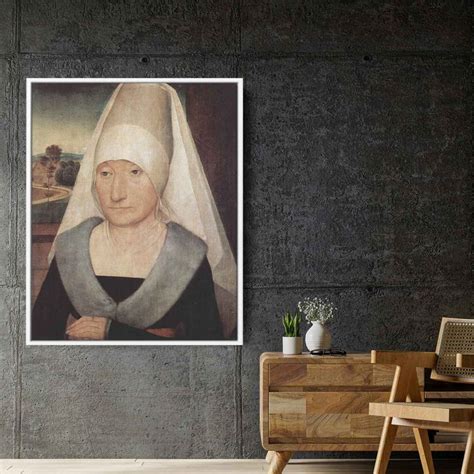 Portrait Of An Old Woman 1472 By Hans Memling Renaissance Era