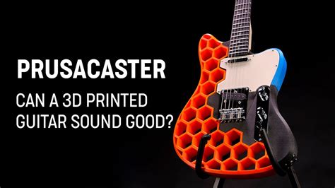 How To 3D PRINT A GUITAR Via Prusa3d 3DPrinting Adafruit Industries