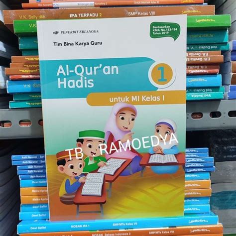 Promo Buku Al Qur An Hadis Mi Kelas I Penilaian Erlangga Diskon 23 Di