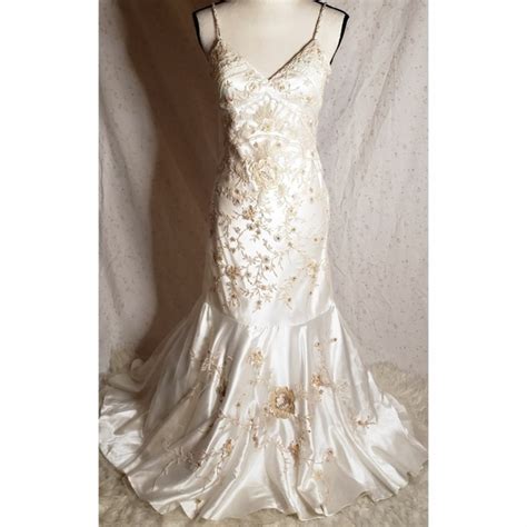 Sue Wong Dresses Sue Wong Nocturne Wedding Gown Maxi Dress Ivory