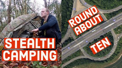 Stealth Camping On A Roundabout Basingstoke Youtube