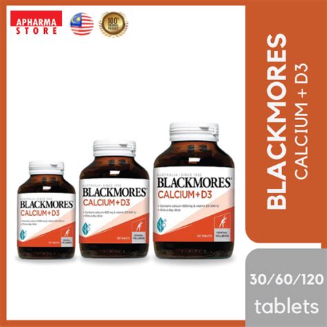 Blackmores Calcium D3 Helps With Maintain Healthy Bones And Muscles [ Calcium 600mg