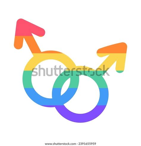 Lgbt Gender Symbol Isolated On White Stock Vector Royalty Free 2391655959 Shutterstock