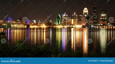 Louisville Kentucky Cityscape Stock Image Image Of Louisville