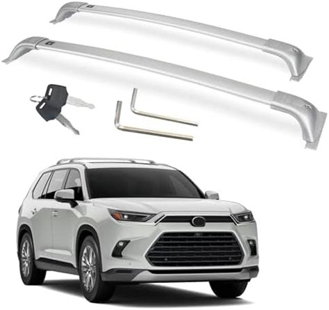 Amazon Autekcomma Heavy Duty Silver Upgraded Roof Rack Crossbar