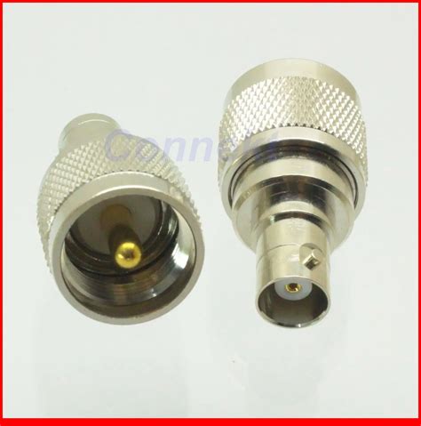 10pcs Lot UHF Male PL259 PL 259 Plug To BNC Female Jack RF Coaxial