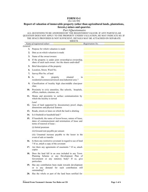 Form O 1 ≡ Fill Out Printable PDF Forms Online