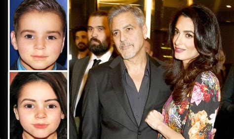 Is this what George and Amal Clooney's twins will look like? Star expecting 'boy and girl ...