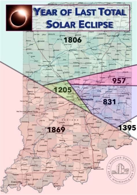 Total Solar Eclipse 2024 When Was The Last One In Indiana Indianapolis