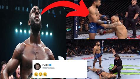 UFC FIGHTERS REACT TO CHRIS GUTIERREZ KNOCKING OUT FRANKIE EDGAR UFC AT