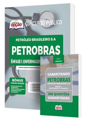 Combo Impresso Petrobras Enfermagem Do Trabalho