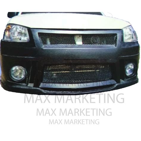 B Proton Saga Blm Front Bumper V Dessign V Fiberglass Skirt Lip