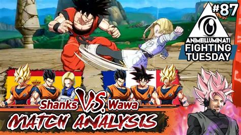 DBFZ Match Analysis Fighting Tuesday 87 Shanks Vs Wawa YouTube