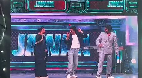 Jawan Audio Launch Shah Rukh Khan Dance With Priyamani On Stage Abc