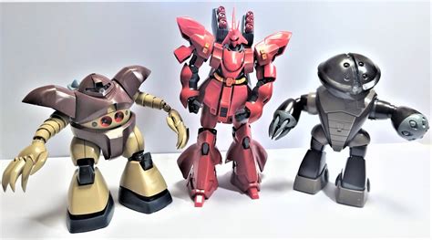 ガンプラ 完成品 素組み Mg 1100 Msn 04 サザビー＋mg 1100 Msm 03 ゴッグmg 1100 Msm 04