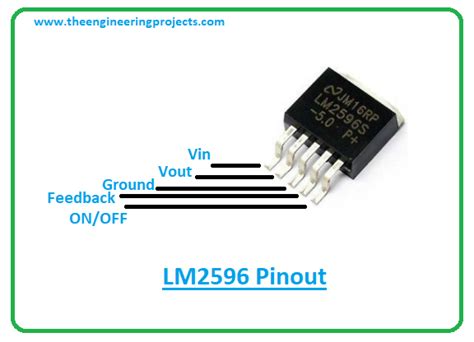 LM2596 Buck Converter Datasheet Pinout Features Applications The