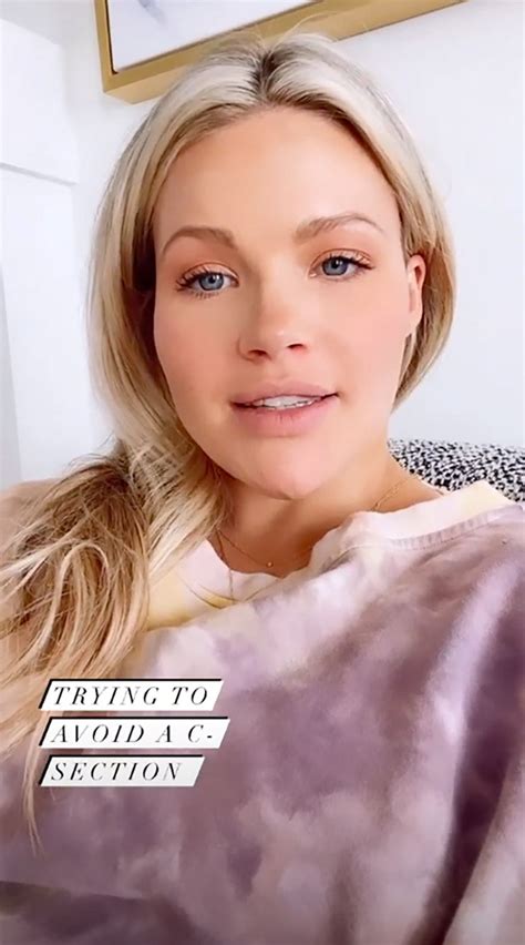 Pregnant Witney Carson Reveals Details Of Her Birth Plan