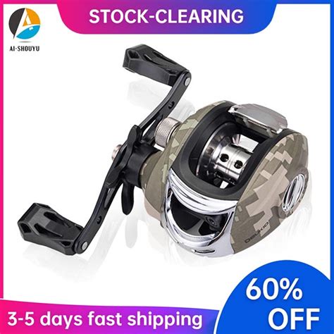 Ai Shouyu New Metal Baitcasting Reel High Speed Bb Long Range