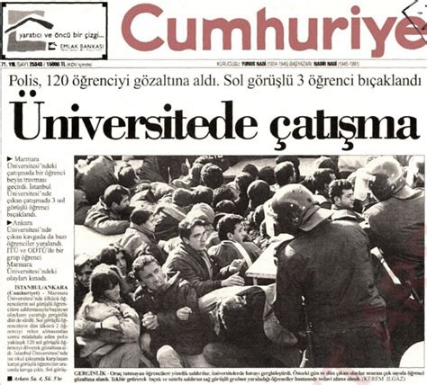 SolHafıza on Twitter RT GunlukArsiv 24Şubat1995 Marmara Ünv Göztepe