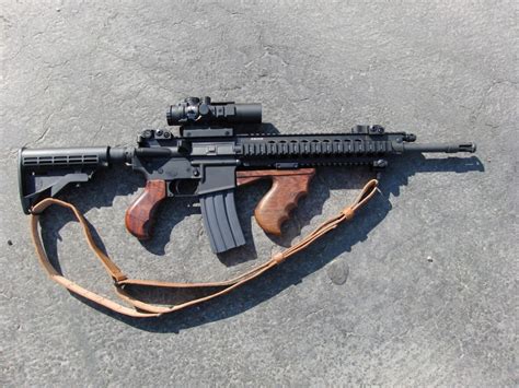 Wood On An Ar15