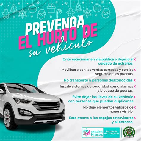 Recomendaciones Para Prevenir El Hurto De Vehículos