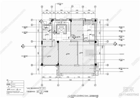 五层小别墅家装平面施工图下载【id1140037942】知末案例馆