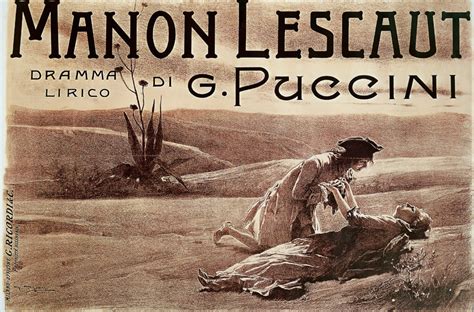 Puccini S Manon Lescaut 18 Beautiful Vintage Opera Posters Classic FM