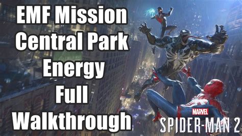 Spider Man How To Complete Emf Experiments Mission Central Park