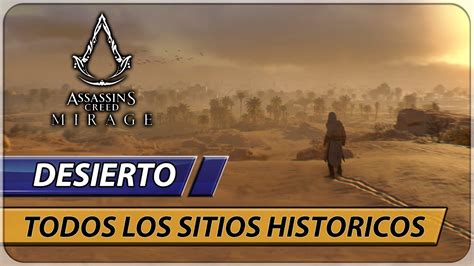 Todos Los Sitios Hist Ricos Desierto Assassin S Creed Mirage Youtube