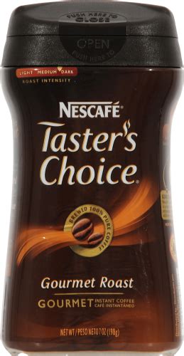 Nescafe Taster S Choice French Roast Instant Coffee Oz Kroger