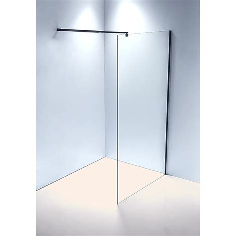 1100 X 2000mm Frameless 10mm Safety Glass Shower Screen Shop Australia