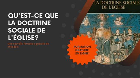 Qu est ce que la doctrine sociale de l Église