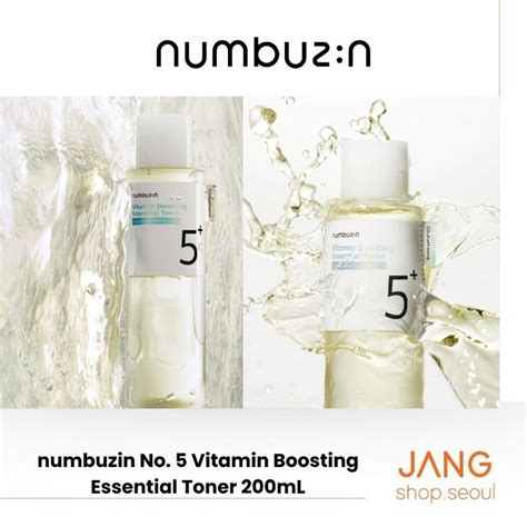 Jual Numbuzin No 5 Vitamin Boosting Essential Toner 200ml Shopee