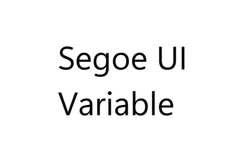 Segoe Ui Font Graphic Design Fonts Hot Sex Picture