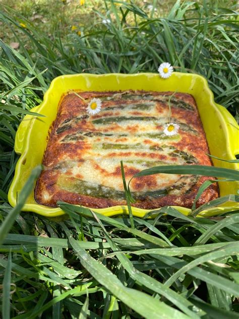 CLAFOUTIS AUX ASPERGES VERTES ET PARMESAN 8 KANISETTE Asperge