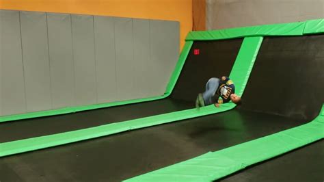 No Hiding In A Trampoline Park For 24 Hours Is This The Most Dangerous