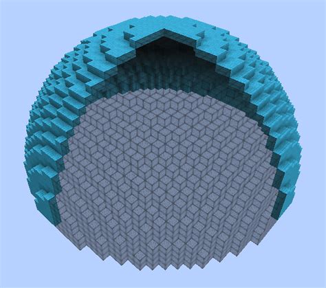 Minecraft Dome Schematic How To Easily Build A Dome In Minec
