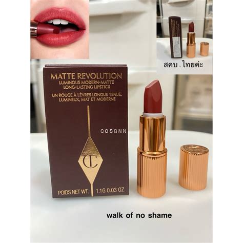 ‼️ของแท้เคาน์เตอร์ไทยค่ะ‼️ Charlotte Tilbury Matte Revolution สี Walk