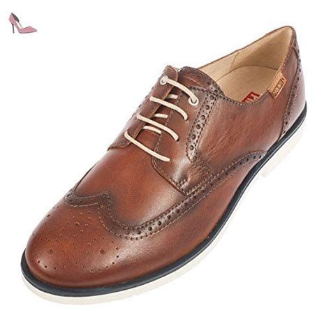 Pikolinos Chaussures De Ville Lacets Pour Homme Vierge Cuir