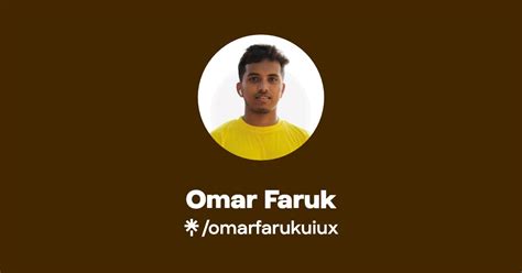 Omar Faruk Twitter Facebook Linktree